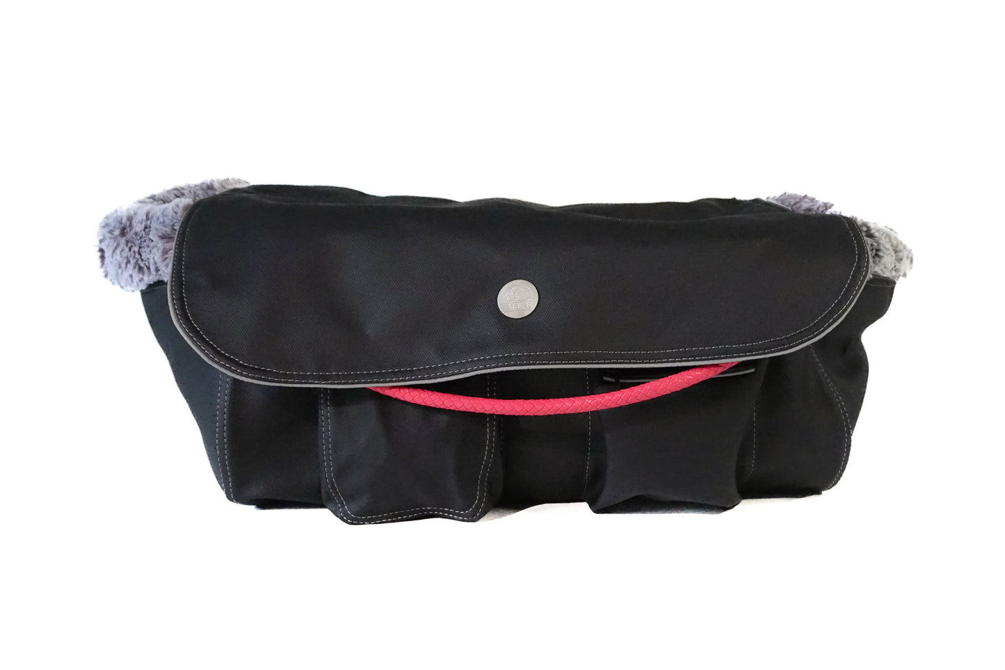 Weekender 4Seasons, schwarz mit Kontrastnähten, M