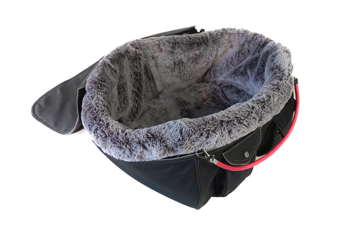 Weekender 4Seasons, schwarz mit Kontrastnähten, M