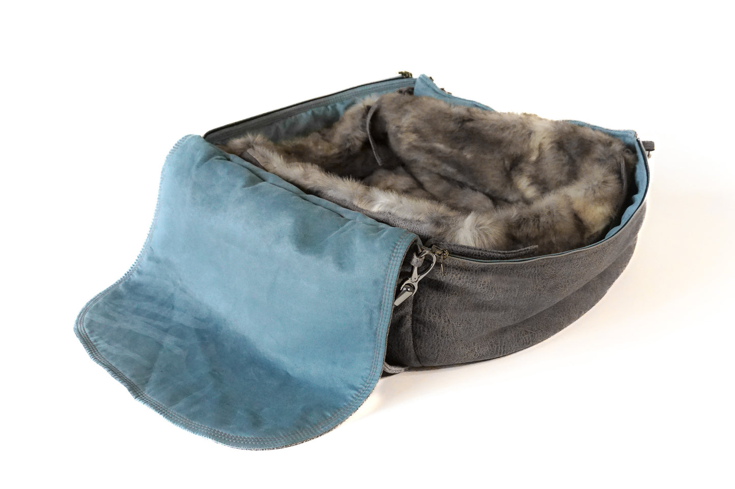 Weekender, taupe with cross body strap, size M