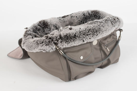Hundetasche Weekender 4Seasons [[ Farbe: darktaupe salt & pepper, Grösse: S]]