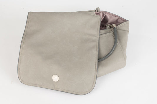 Hundetasche Weekender platingrey-iceblue, silverstone Inlay