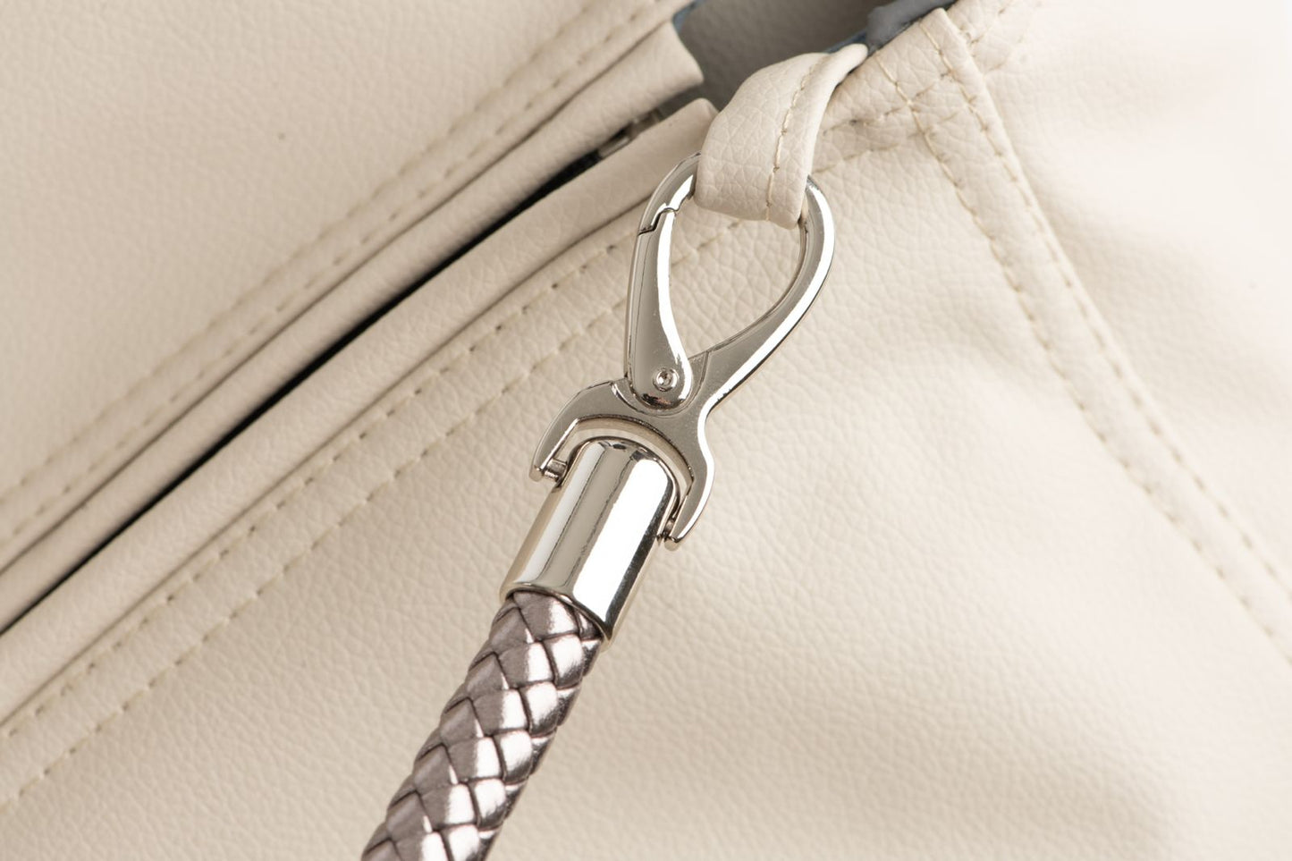 Hundetasche Weekender ice-berry, salt & pepper Inlay
