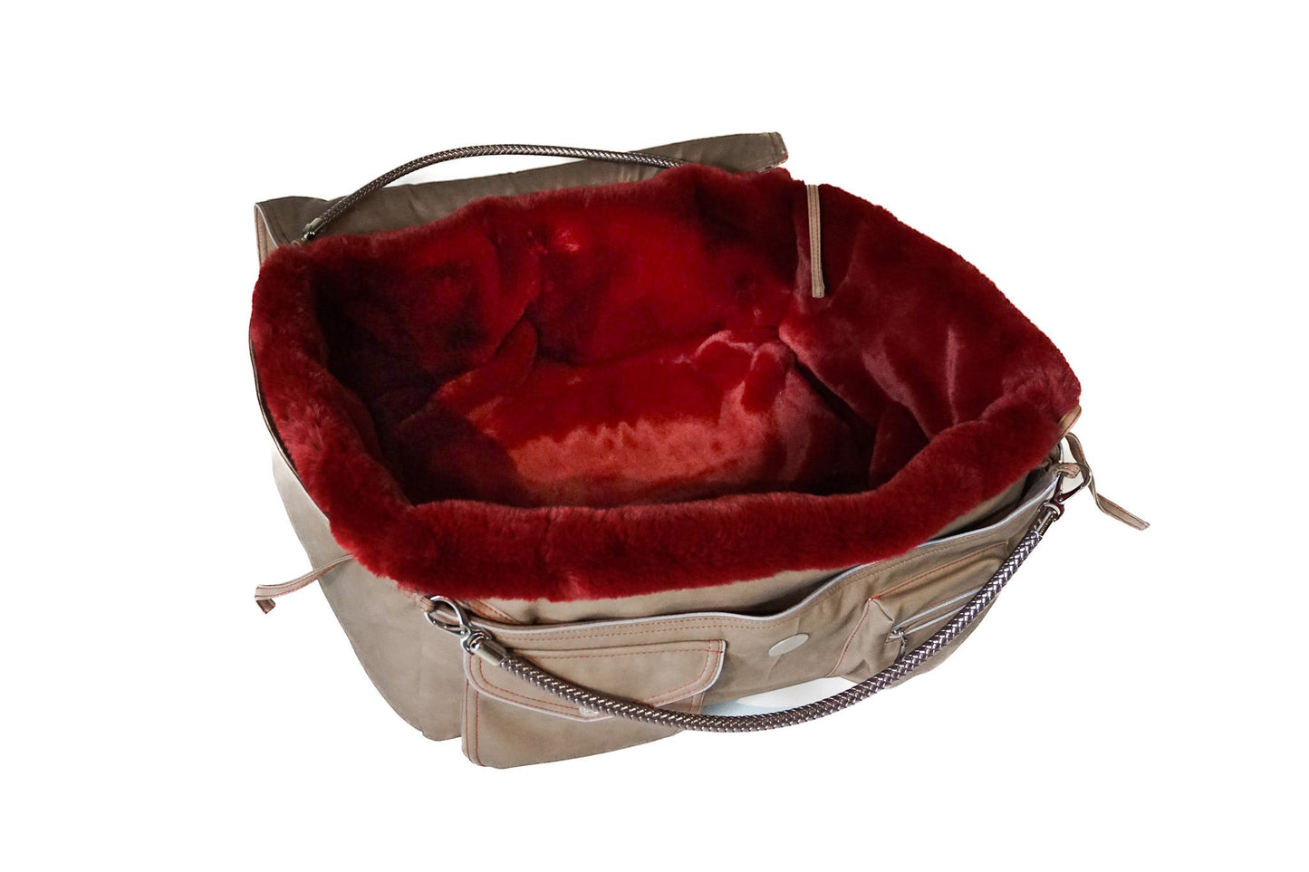 Hundetasche Weekender 4Seasons [[ Farbe: sandy red, Grösse: M ]]