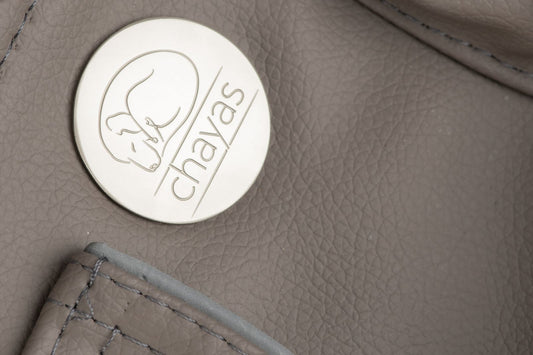 Hundetasche Weekender [[ Dark Taupe - Dusty Rose ]]