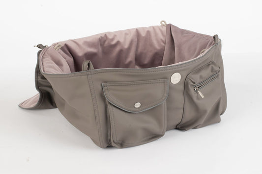Hundetasche Weekender [[ Dark Taupe - Dusty Rose ]]