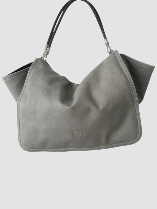 Hundetasche Weekender Solo [[ platin grey - iceblue ]]