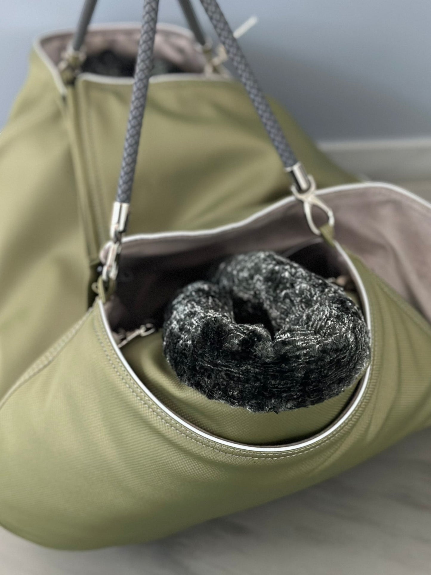 Hundetasche Weekender 4Seasons, moosgrün, M