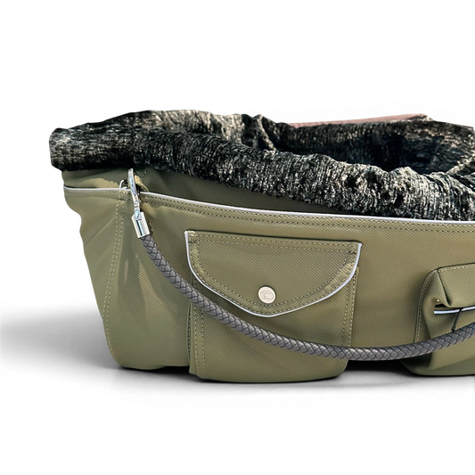 Hundetasche Weekender 4Seasons, moosgrün, M