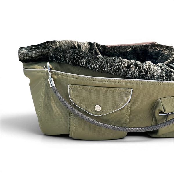 Hundetasche Weekender 4Seasons, moosgrün, M