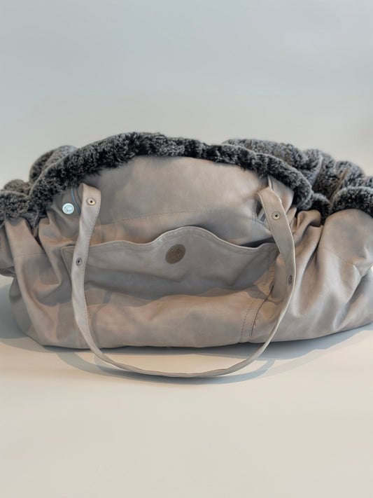 Hundetasche Roundtrip Sand Salt & Pepper, M