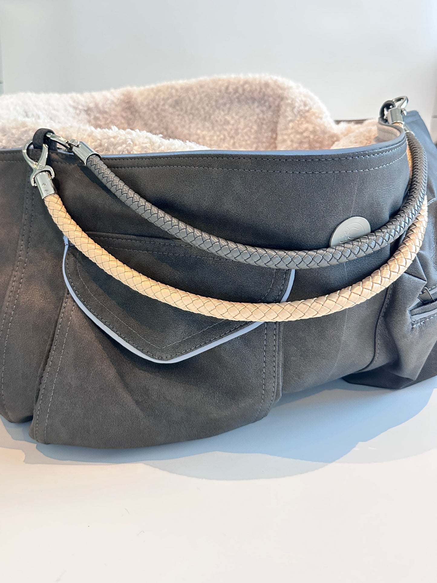 Hundetasche Weekender 4Seasons, anthrazit natur, M
