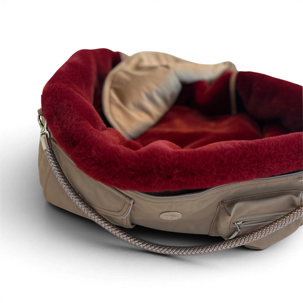 Hundetasche Weekender 4Seasons [[ Farbe: sandy red, Grösse: M ]]