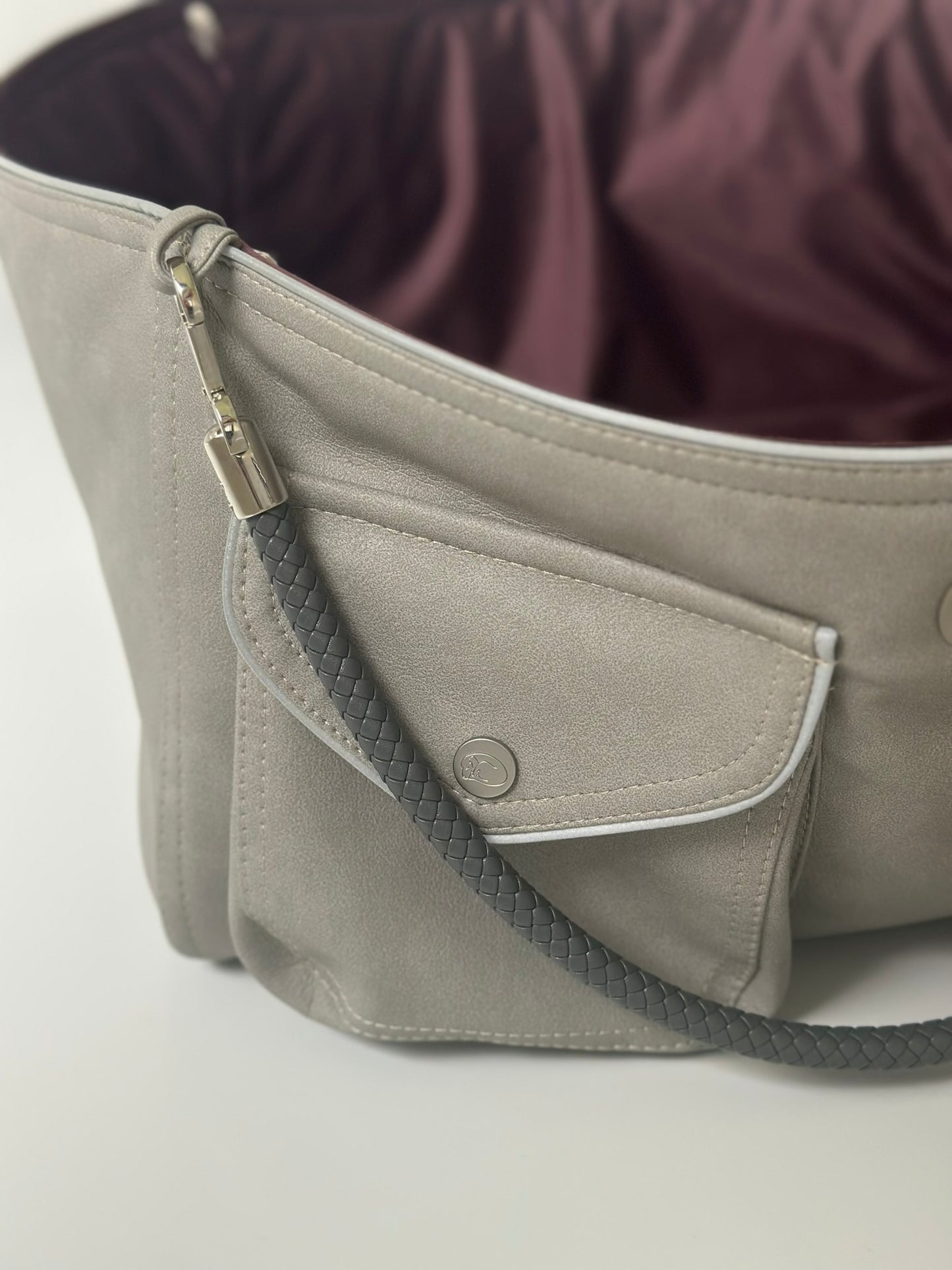 Weekender Solo [[ platin grey - blackberry ]]