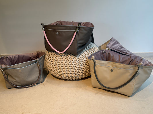 Weekender Solo [[ Dark Taupe - Dusty Rose ]]