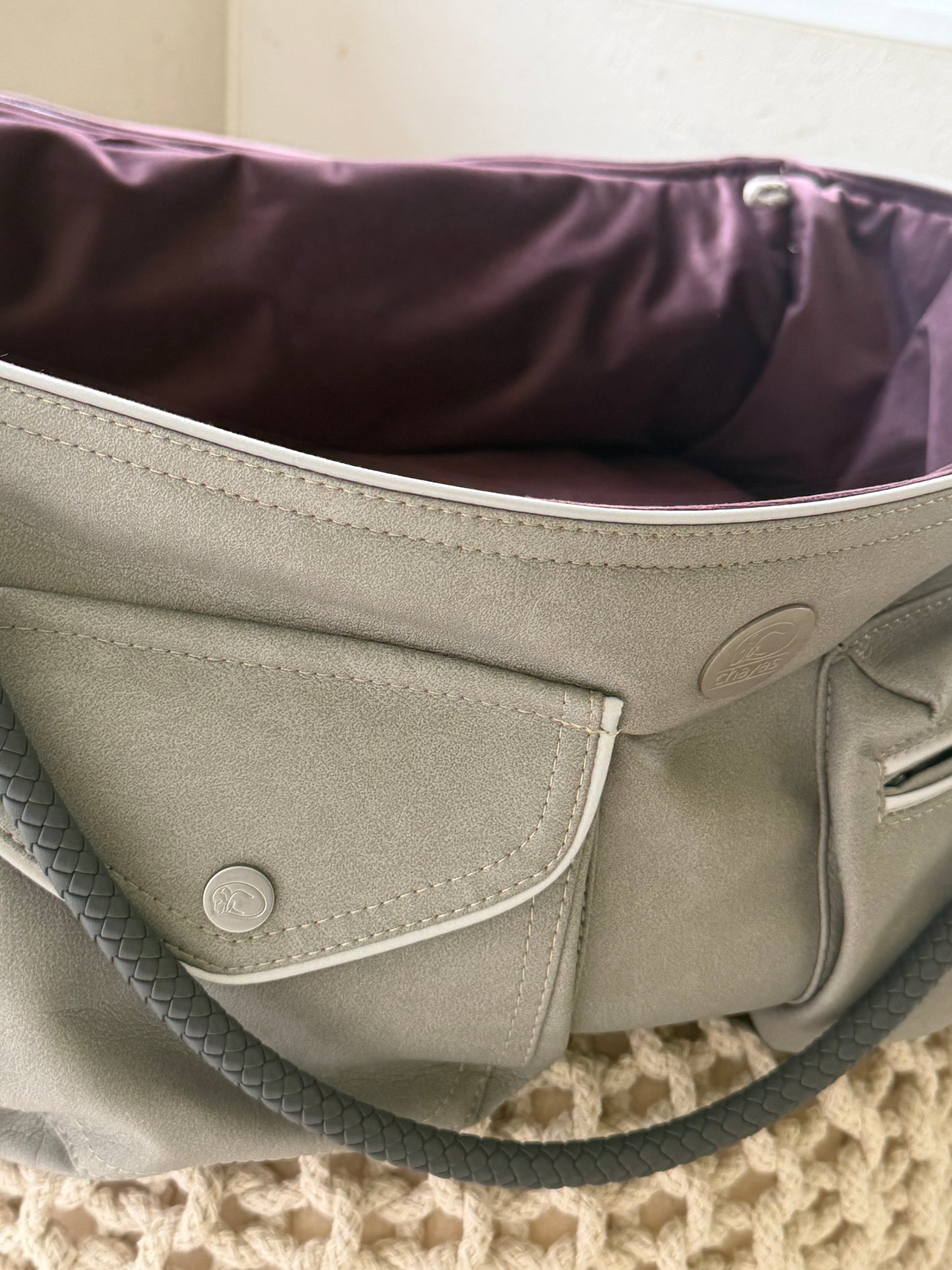 Weekender Solo [[ platin grey - blackberry ]]