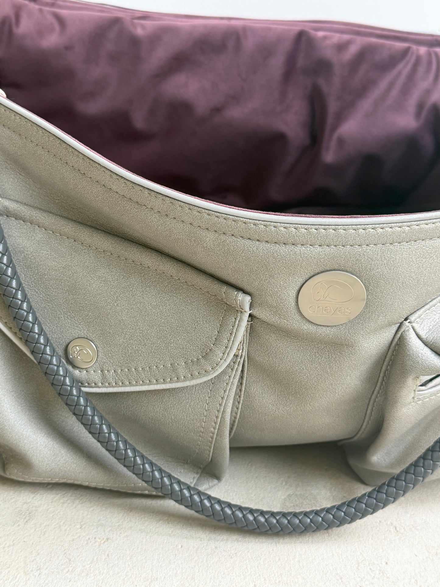 Weekender Solo [[ platin grey - blackberry ]]